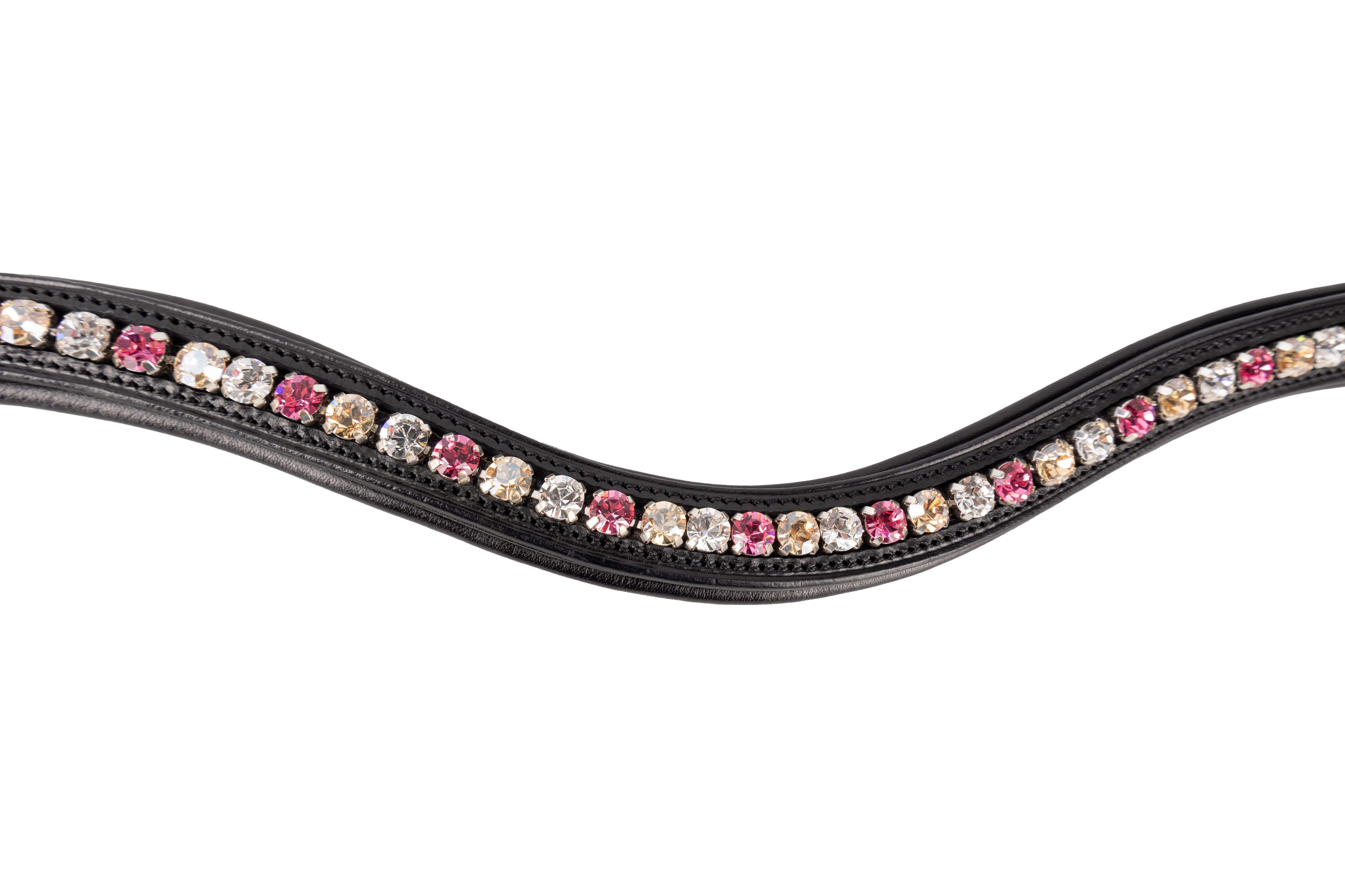 ProPresicce Signature Curved Diamante Browband by Hy Equestrian image 2